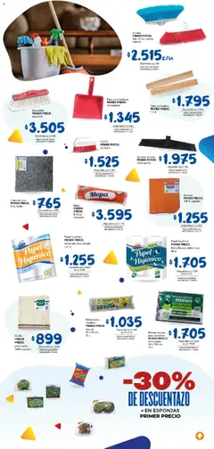 Cooperativa Obrera - Folleto │ válido desde el 18.09.2025 | Página: 7 | Productos: Papel higiénico, Mopa, Rejilla, Escobillon