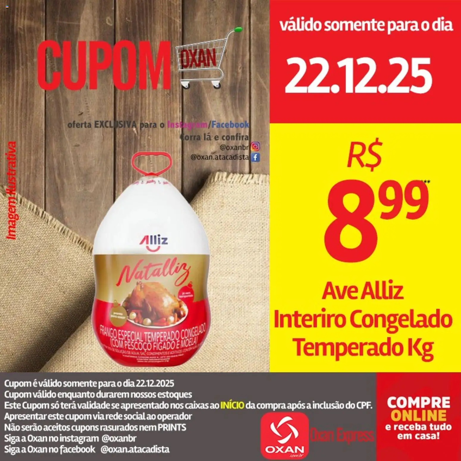 Oxan Atacadista Folheto - válido de 22.12.2025 | Página: 11 | Produtos: Moela, Frango