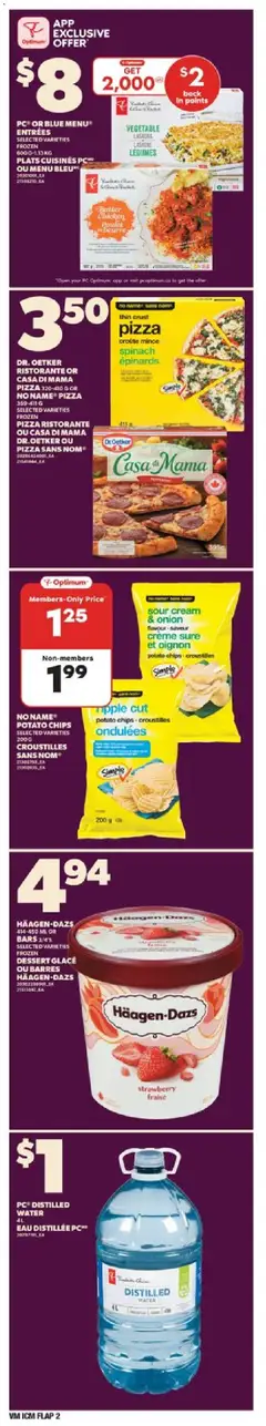 Preview of Valu Mart weekly flyer from shop Valu Mart valid from 23.10.2025 | Page: 2 | Products: Chips, PC, Pizza, Chicken