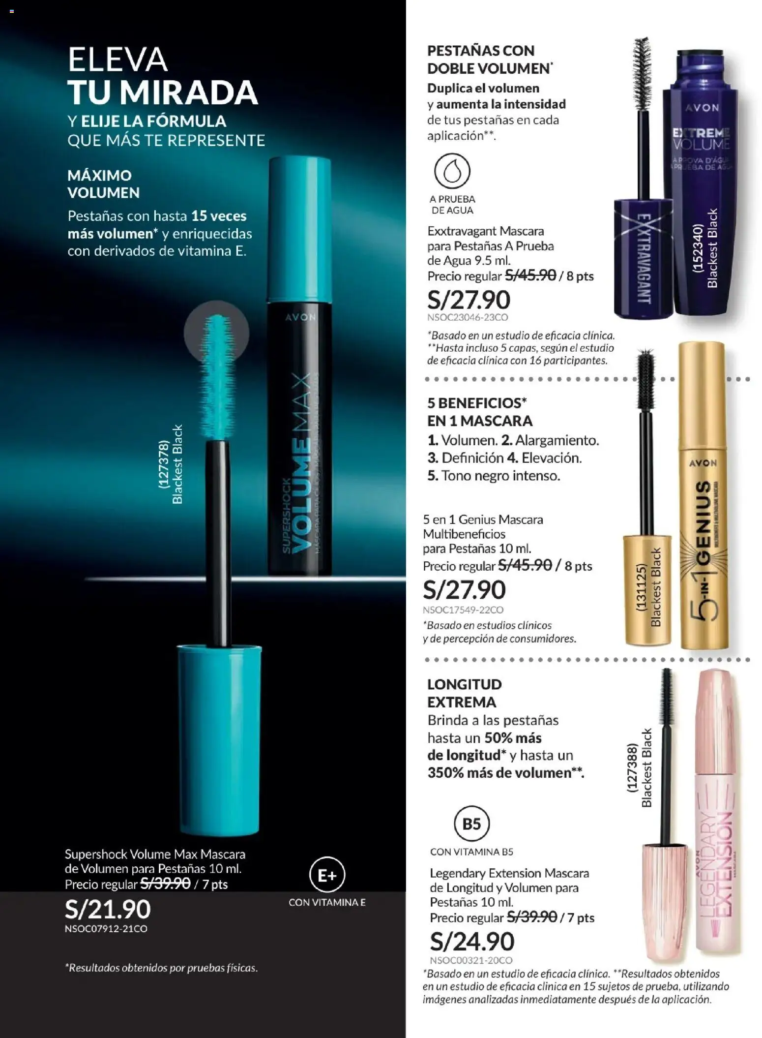 Catálogo Avon válido desde 01.01.2026 | Página: 42 | Productos: Máscara, Té