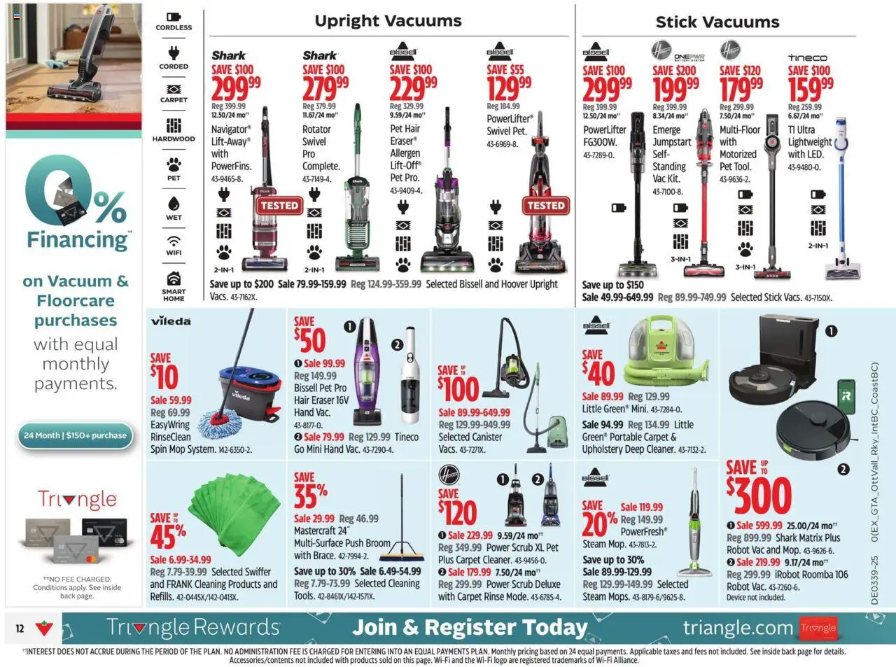 Canadian Tire flyer valid from 18.09.2025 | Page: 15 | Products: Robot, Carpet
