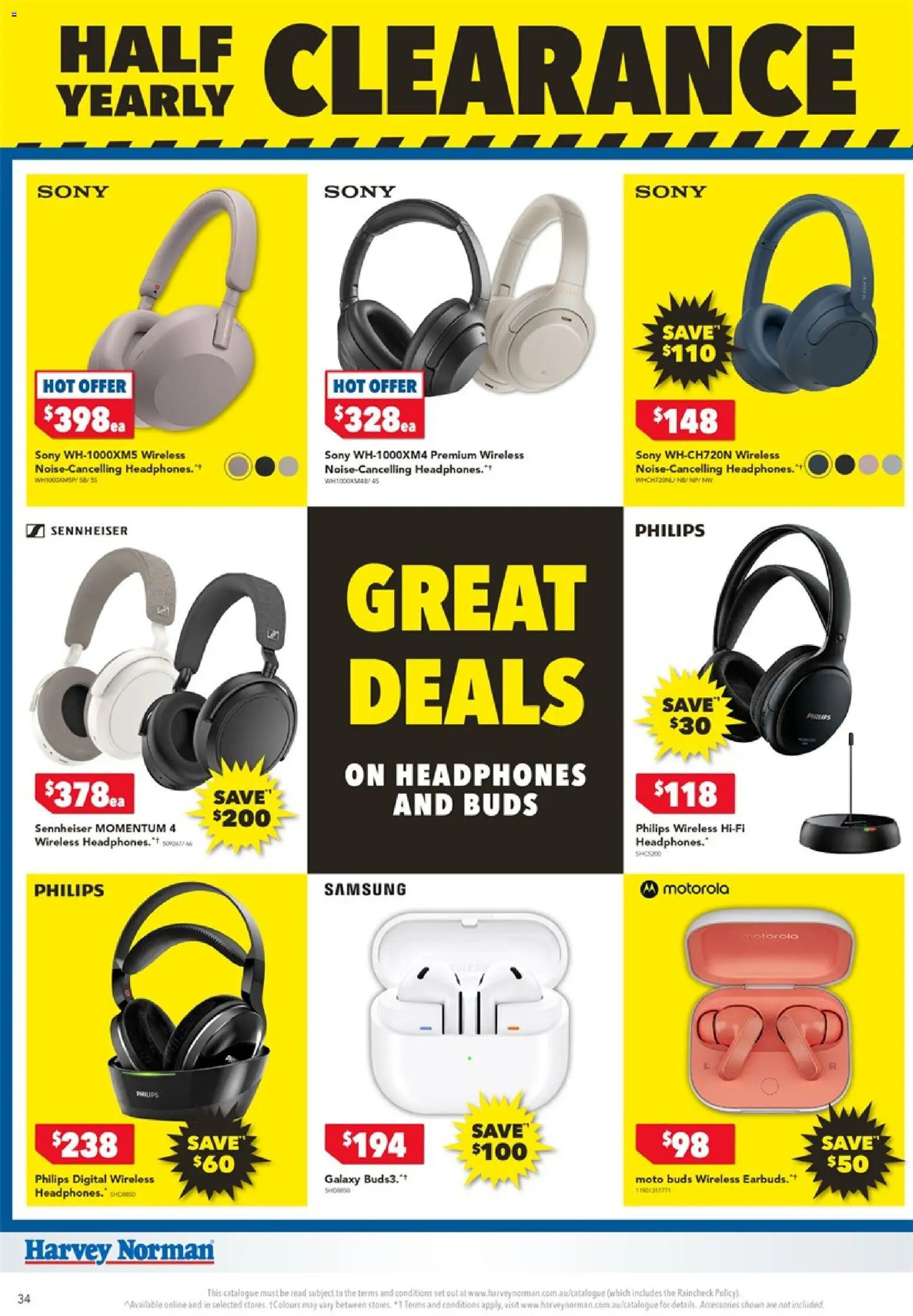 Harvey Norman catalogue - valid from 24.12.2025 | Page: 34 | Products: Digital, Headphones