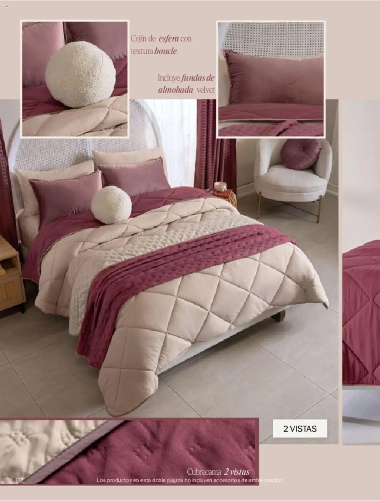 Nuevas ofertas de Vianney válidas en toda la República Mexicana desde el 07.03.2025. ¡Encuentra las mejores ofertas en Vianney catálogo Primavera! | Página: 64 | Productos: Almohada