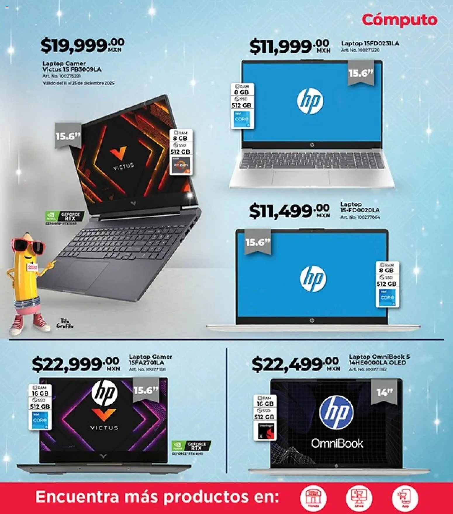 Nuevas ofertas de Office Depot válidas en toda la República Mexicana desde el 01.12.2025. ¡Encuentra las mejores ofertas en Office Depot catálogo! | Página: 8