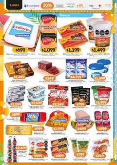 Vista previa Cordiez ofertas válido desde el 19.02.2026 | Página: 7 | Productos: Sobre, Dulce de leche, Manteca, Jamón