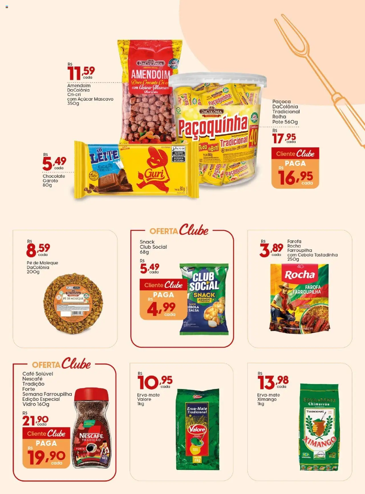 Rissul Folheto - válido de 15.09.2025 | Página: 3 | Produtos: Amendoim, Cebola, Farofa, Paçoca