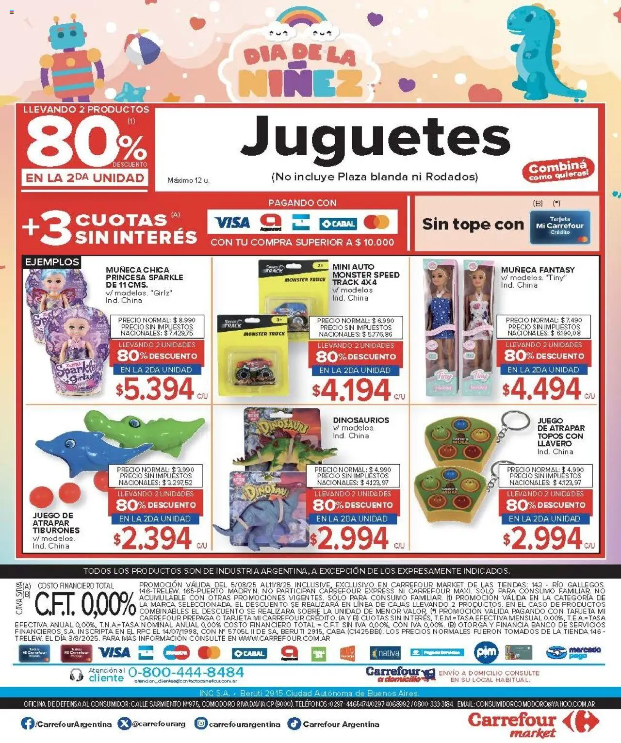 Carrefour Market catálogo - Chubut │ válido desde el 05.08.2025 | Página: 18 | Productos: Caso, Banco, Sobre, Llavero