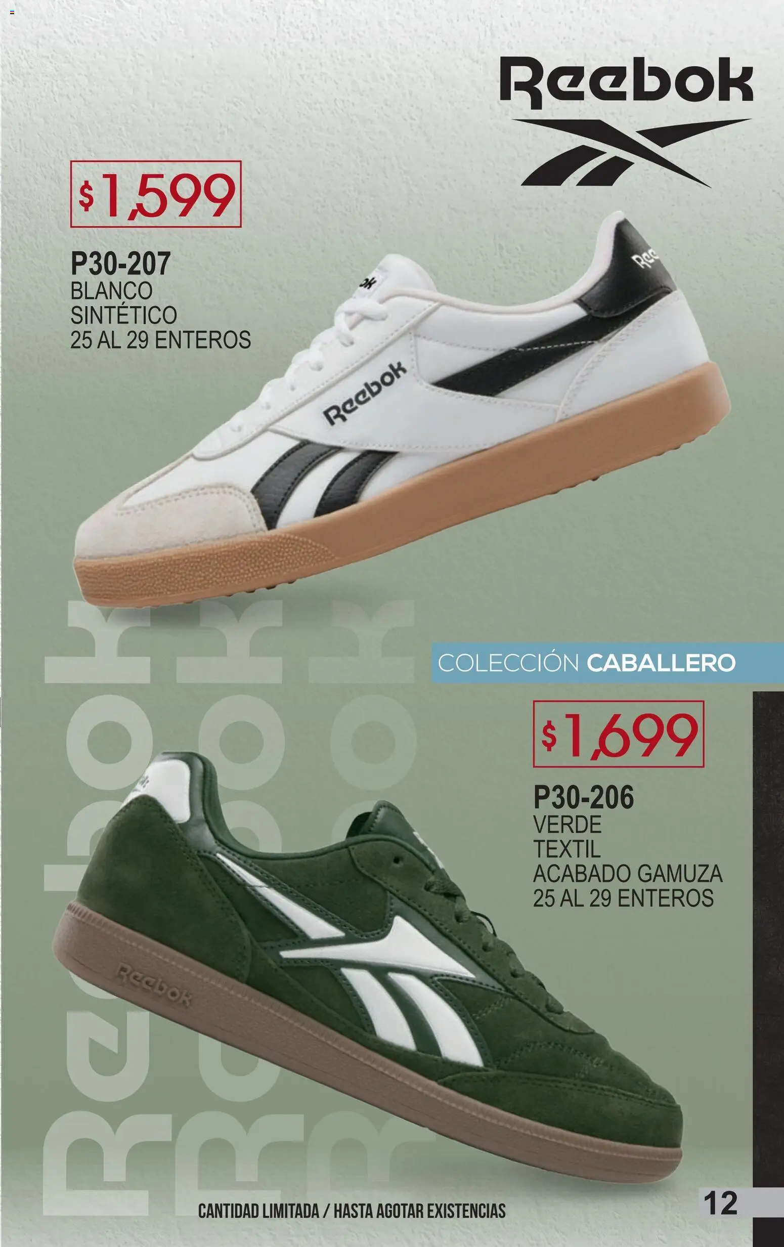 Nuevas ofertas de Cklass válidas en toda la República Mexicana desde el 02.01.2026. ¡Encuentra las mejores ofertas en Cklass catálogo Especial Reebok & Adidas! | Página: 13 | Productos: Gamuza