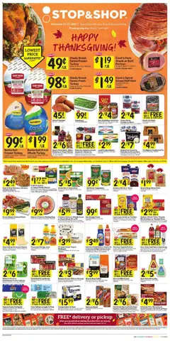 Preview of Stop & Shop weekly ads valid from 21.11.2025