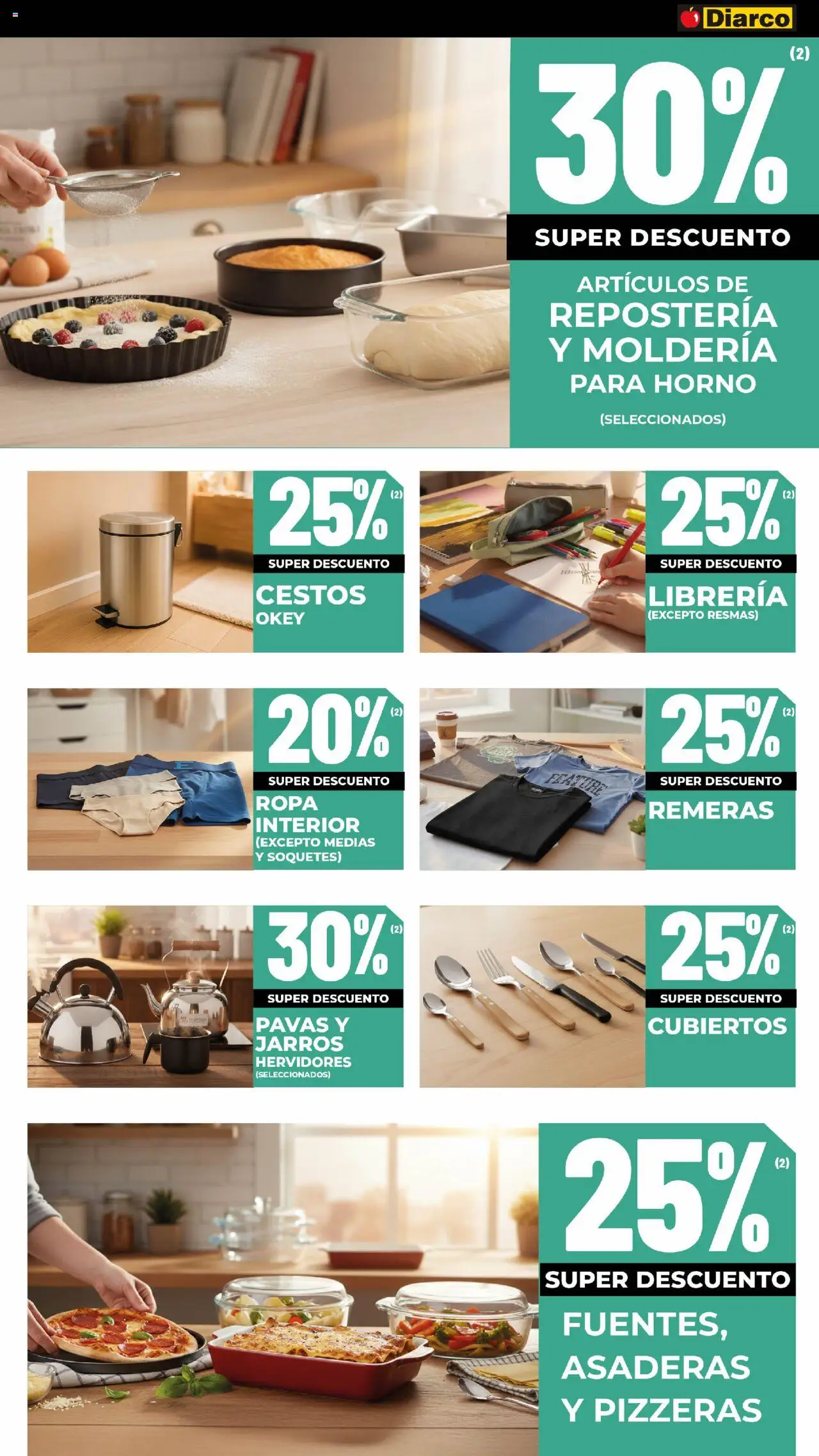 Diarco - Ofertas Sur │ válido desde el 20.10.2025 | Página: 19 | Productos: Horno, Ropa, Medias
