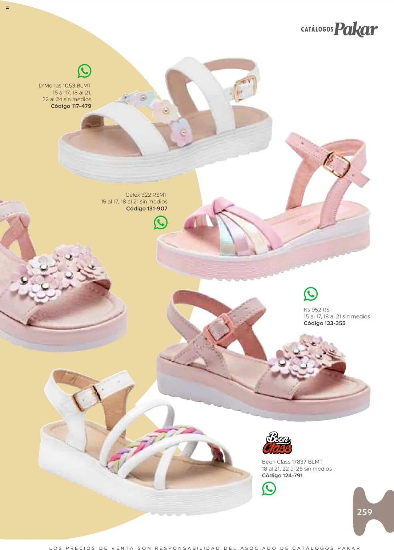 Nuevas ofertas de SC Pakar válidas en toda la República Mexicana desde el 24.07.2025. ¡Encuentra las mejores ofertas en SC Pakar - Catálogo Nina otoño / invierno! | Página: 259