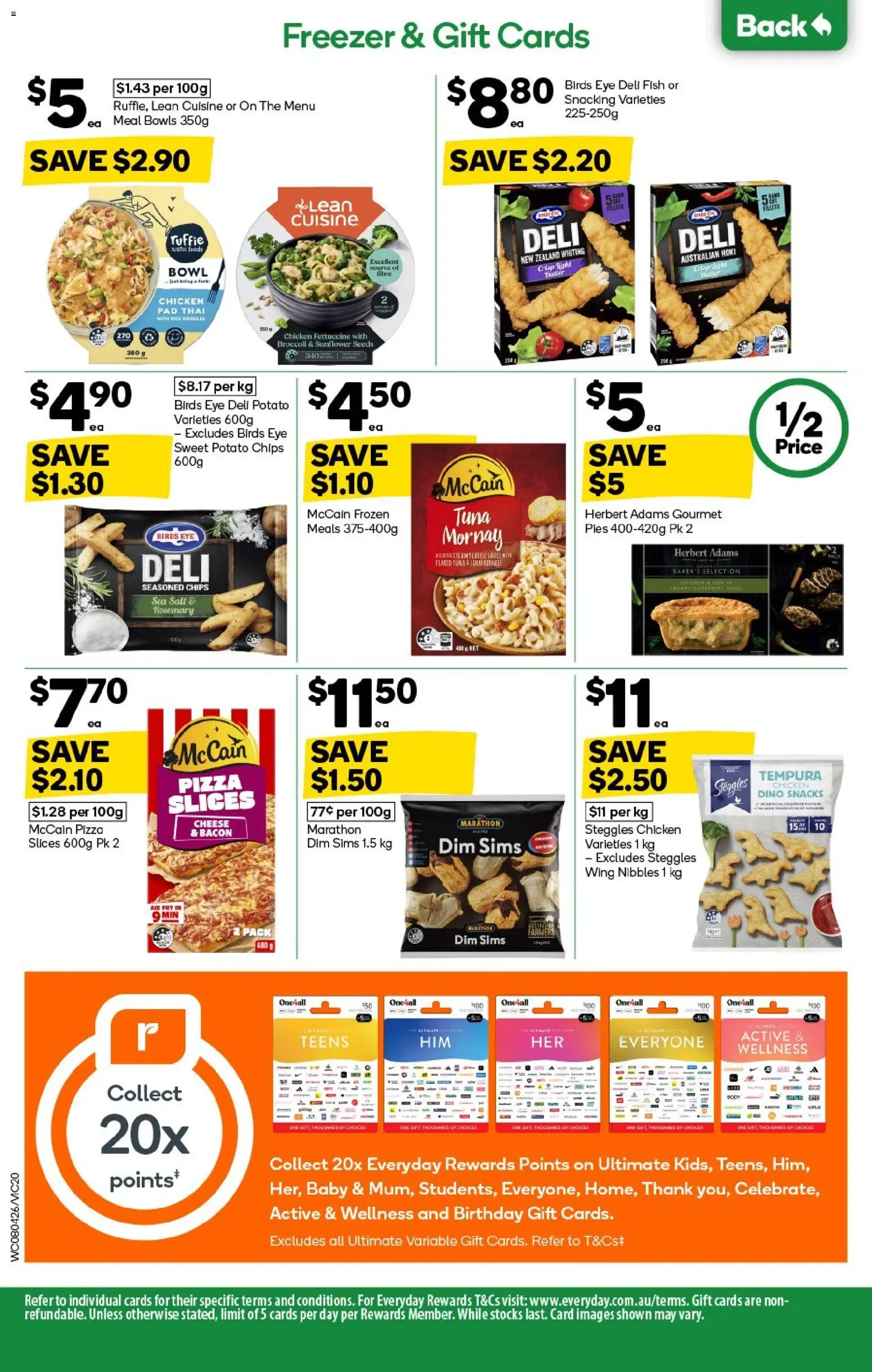 Woolworths catalogue - valid from 08.04.2026 | Page: 20 | Products: Chicken, Noodles, Salt, Freezer