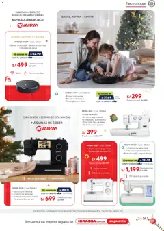 Vista previa de folleto Catálogo Hiraoka  de la Hiraoka válido desde 06.12.2025 | Página: 49 | Productos: Mesa, Jeans, Robot