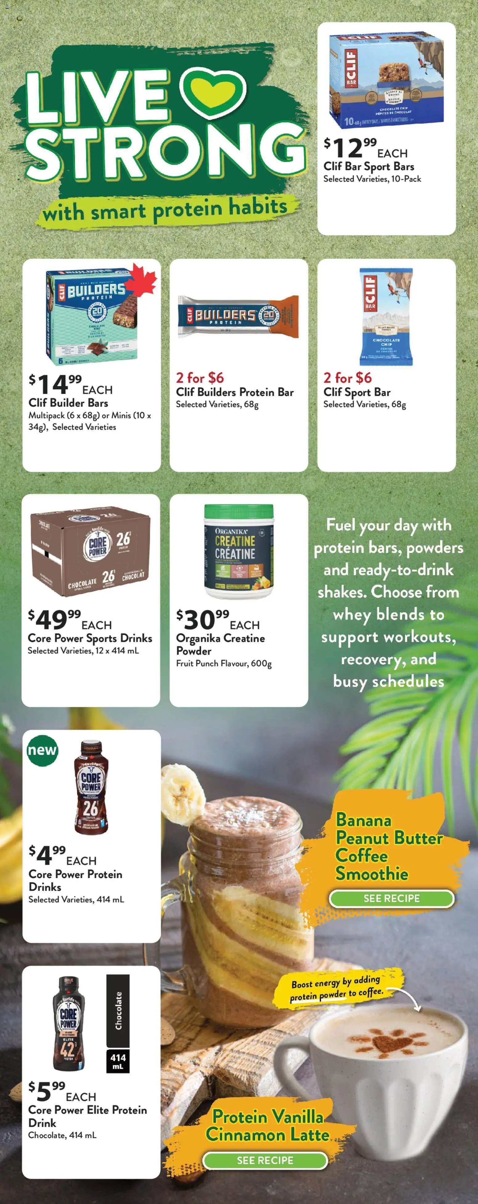 Save on foods flyer valid from 15.01.2026 | Page: 11 | Products: Powder, Butter, Coffee, Chocolate