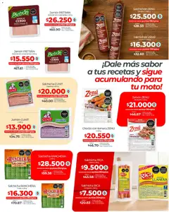 Olímpica Evento moto eléctrica -  Vista previa de la revista de la tienda Olímpica valido desde el 15.04.2026 | Página: 6 | Productos: Salchicha, Manguera, Chorizo, Aceite