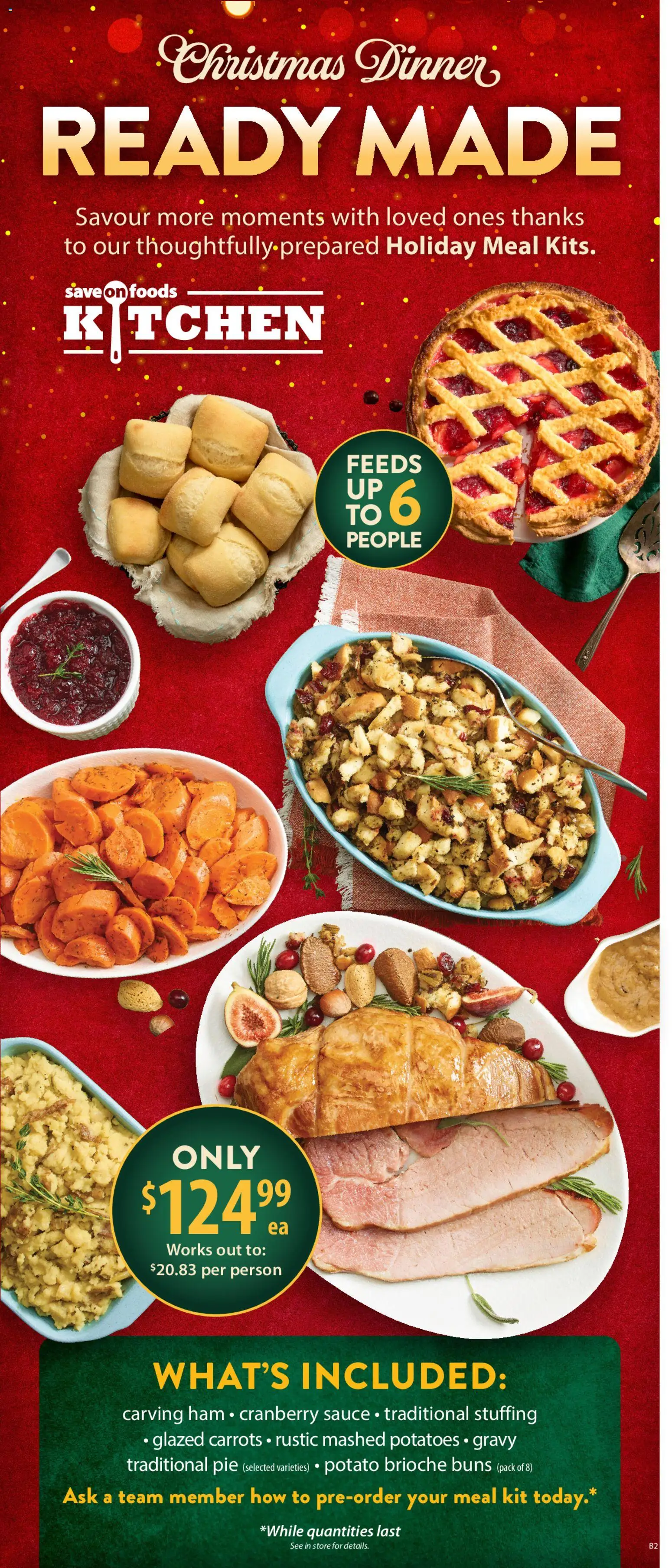 Save on foods flyer valid from 18.12.2025 | Page: 13 | Products: Potatoes, Ham