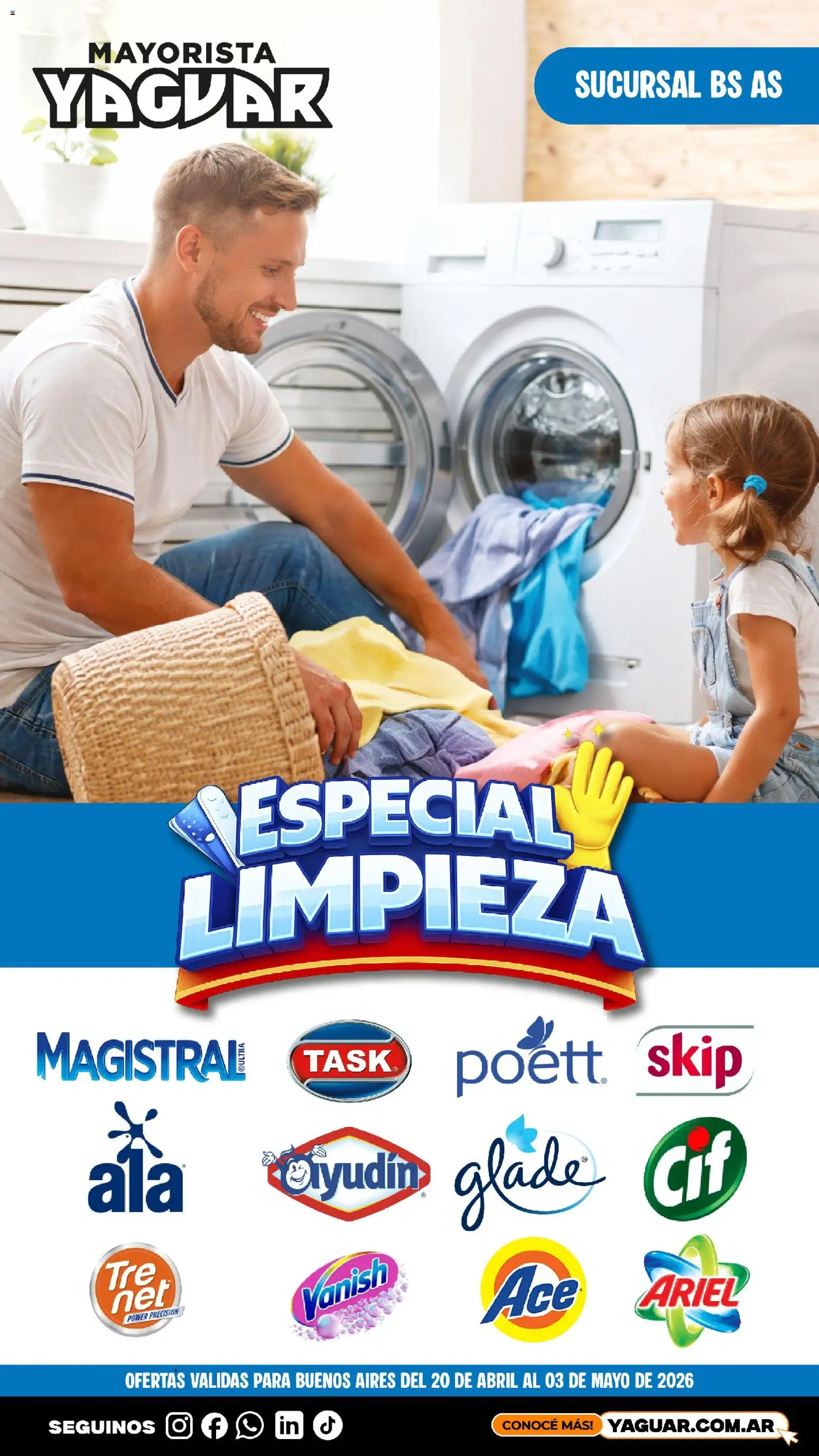 Yaguar - Especial Limpieza Buenos Aires │ válido desde el 20.04.2026 | Página: 1