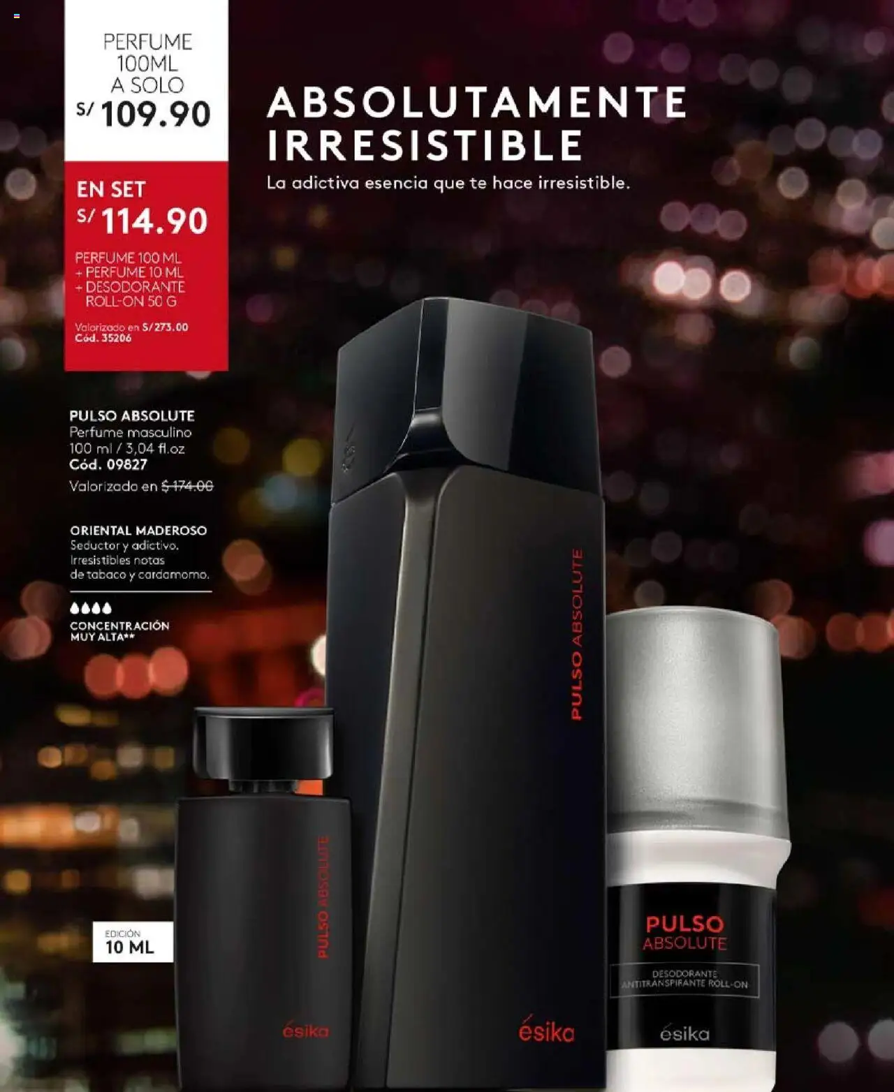 Catálogo Ésika válido desde 29.07.2025 | Página: 162 | Productos: Desodorante, Antitranspirante, Té, Perfume