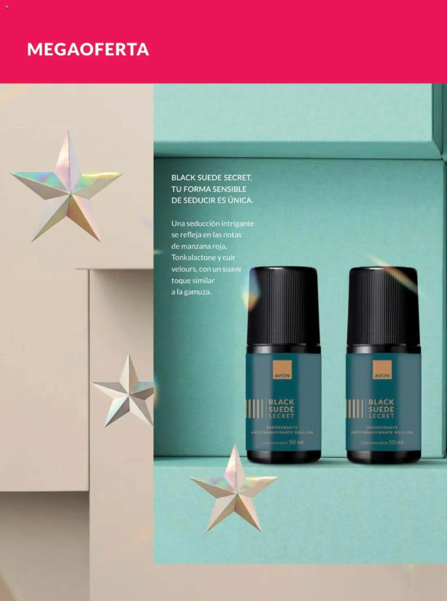 Nuevas ofertas de AVON válidas en toda la República Mexicana desde el 07.11.2025. ¡Encuentra las mejores ofertas en AVON campaña 17 2025! | Página: 32 | Productos: Desodorante, Antitranspirante, Manzana