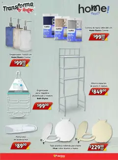 Nuevas ofertas de Soriana válidas en toda la República Mexicana desde el 28.08.2025. ¡Encuentra las mejores ofertas en Soriana - Transforma tu hogar Mercado Nacional! | Página: 19 | Productos: Organizador, Baño, Regadera