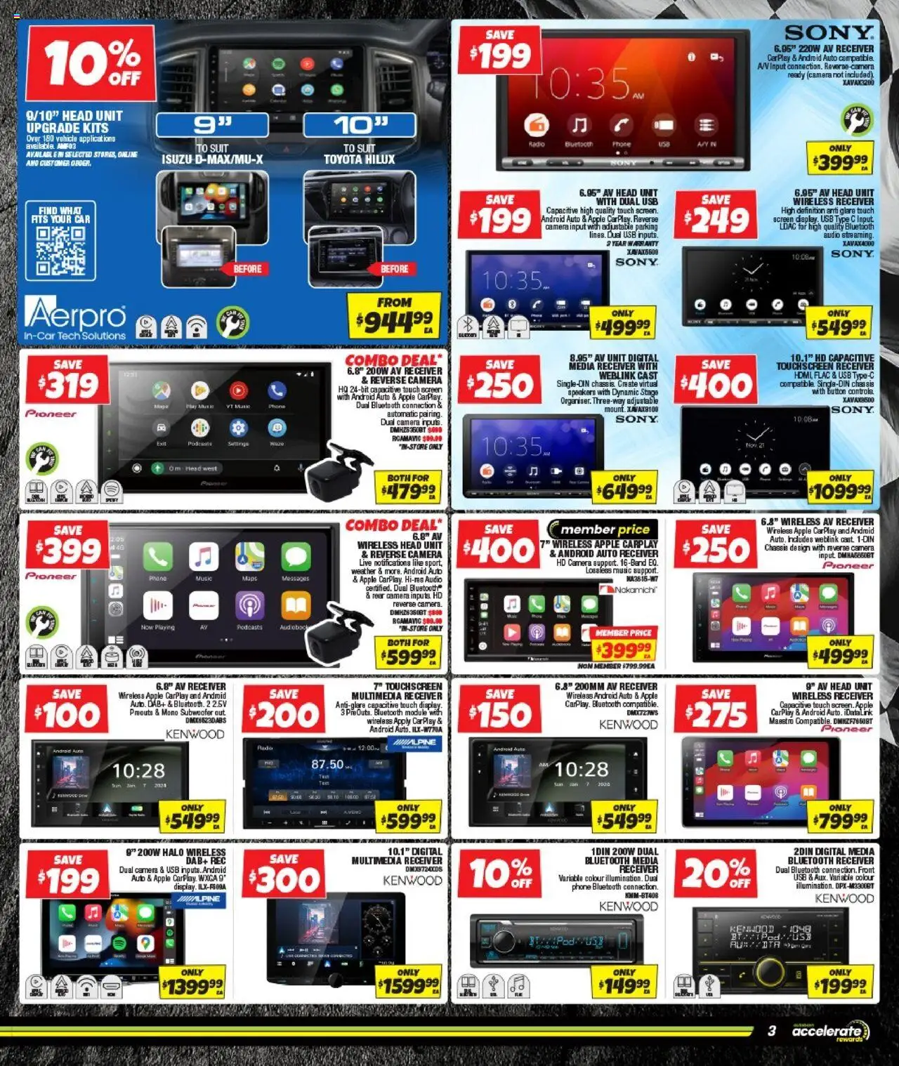Autobarn catalogue - valid from 01.10.2025 | Page: 3 | Products: Phone, Camera, Audio, Screen