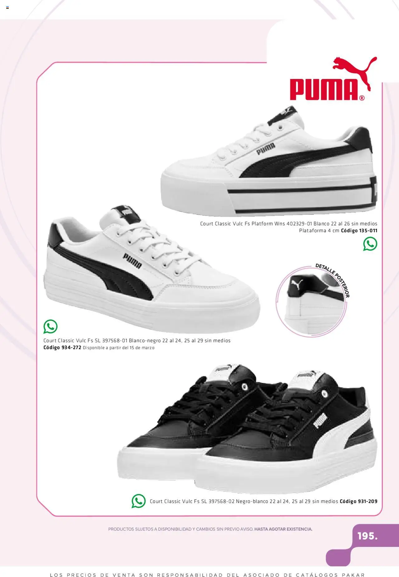 Nuevas ofertas de SC Pakar válidas en toda la República Mexicana desde el 06.03.2025. ¡Encuentra las mejores ofertas en SC Pakar catálogo Women! | Página: 195