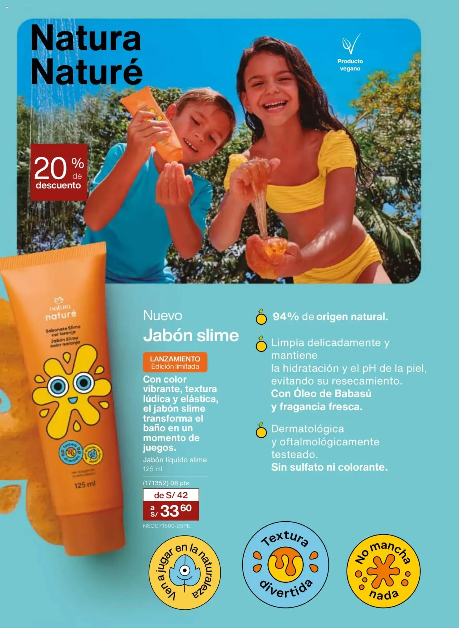 Catálogo Natura válido desde 18.02.2026 | Página: 144 | Productos: Jabón, Baño, Fragancia