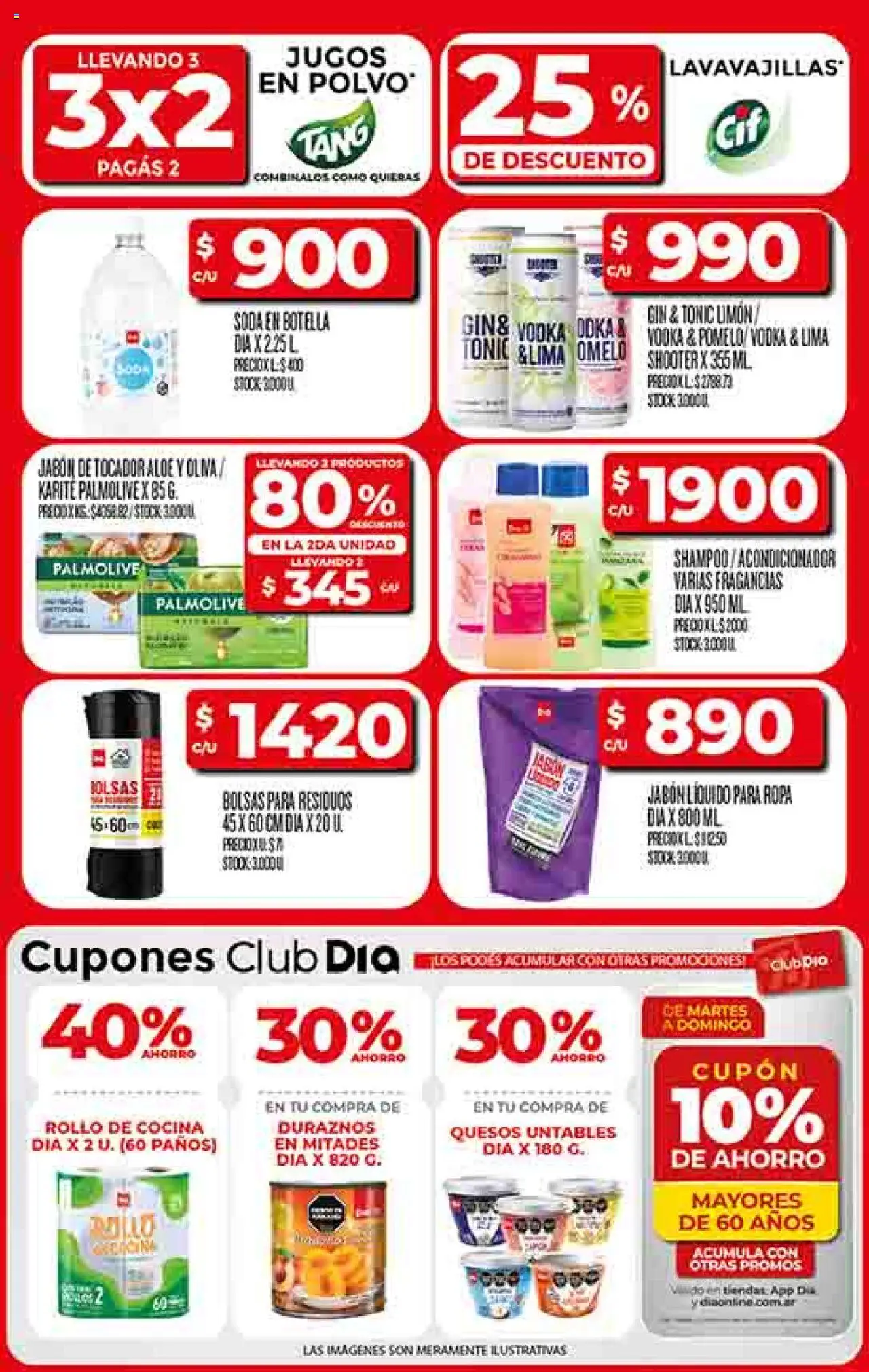 Supermercado DIA Ofertas │ válido desde el 18.06.2025 | Página: 3 | Productos: Vodka, Jabón líquido, Soda, Lima