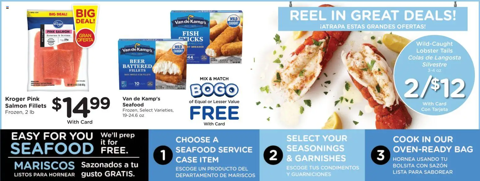Smith's Weekly Ad - valid from 11.03.2026 | Page: 9 | Products: Fish, Seafood, Case, Bag
