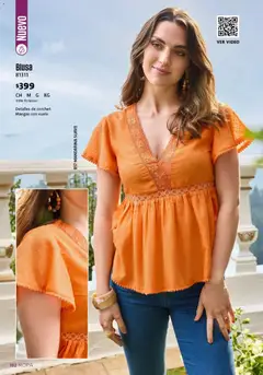 Vista previa de Ilusión catálogo Primavera, nuevo folleto de la tienda, válido en México a partir del 01.03.2026 | Página: 194 | Productos: Blusa, Ropa, Video