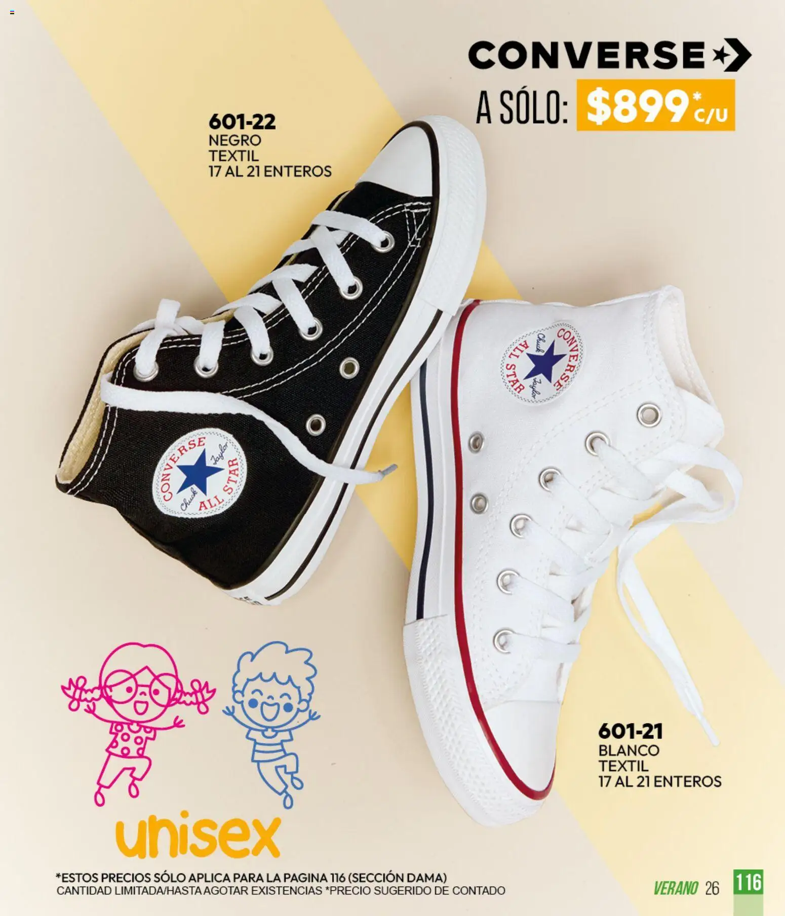 Nuevas ofertas de Cklass válidas en toda la República Mexicana desde el 05.03.2026. ¡Encuentra las mejores ofertas en Cklass catálogo Verano Sportbrands Dama! | Página: 133