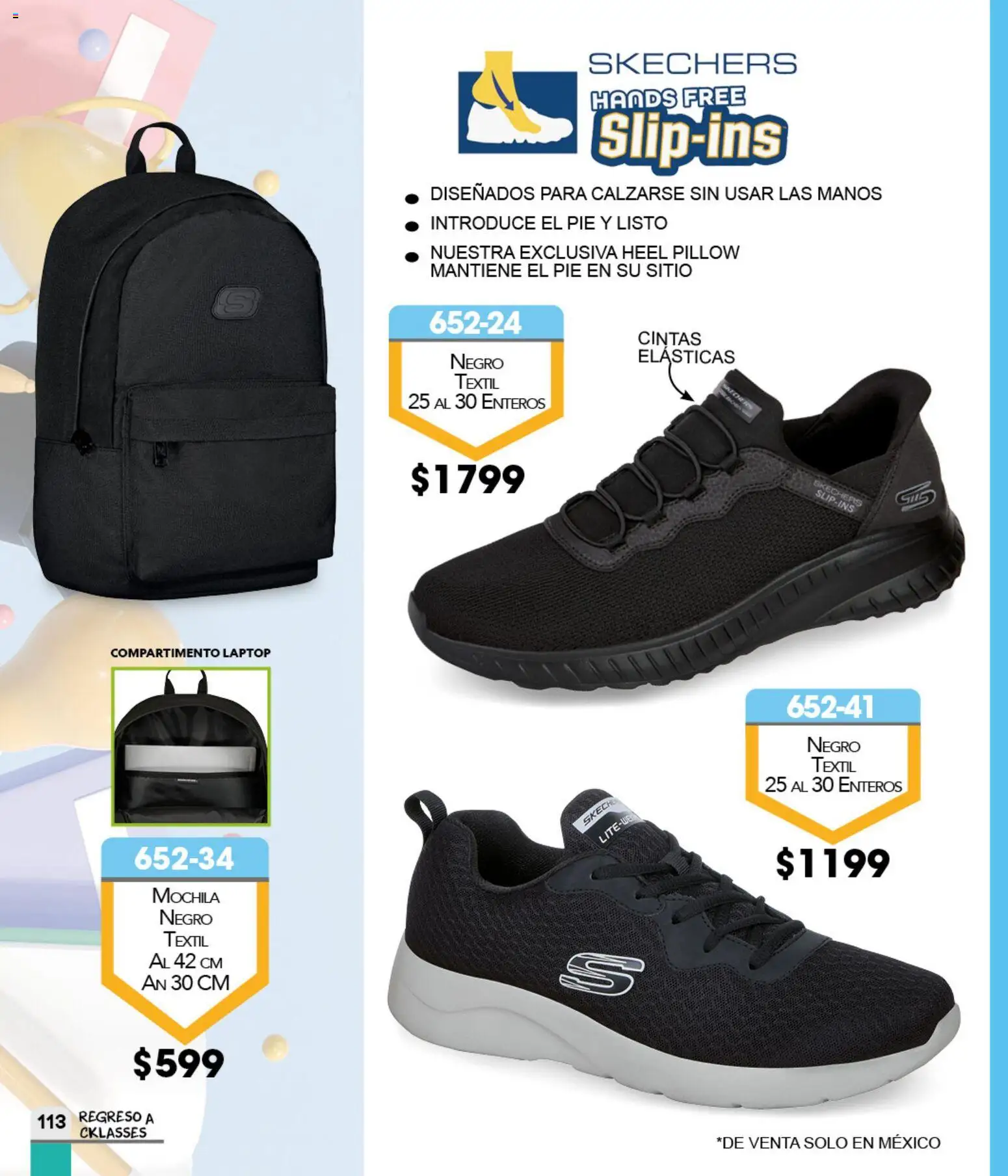 Nuevas ofertas de Cklass válidas en toda la República Mexicana desde el 06.01.2026. ¡Encuentra las mejores ofertas en Cklass catálogo Regreso a clases 2026! | Página: 114 | Productos: Mochila