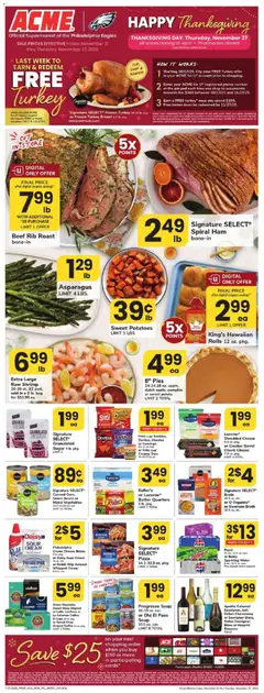 Preview of Acme weekly ads valid from 21.11.2025