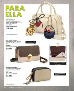 Catálogo CyZone Campaña 15 │ válido desde el 15.09.2025 | Página: 92 | Productos: Monedero, Broche, Bolso
