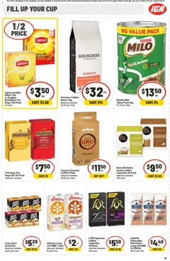 Preview of IGA catalogue QLD - valid from 08.04.2026 | Page: 20 | Products: Milk, Coffee, Juice, Nescafe