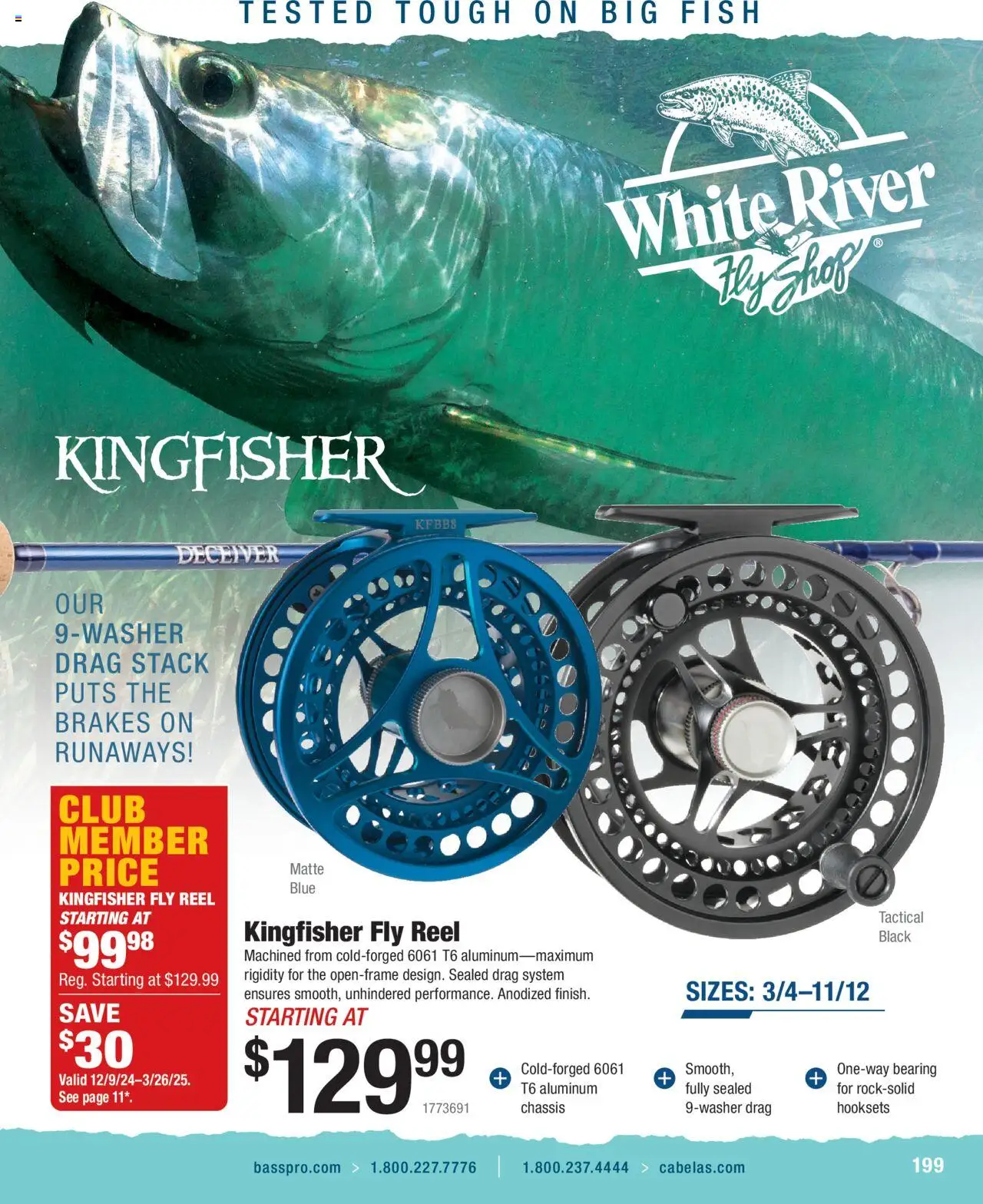 Cabela's Saltwater Specialist 25 - valid from 01.01.2025 | Page: 199 | Products: Fish