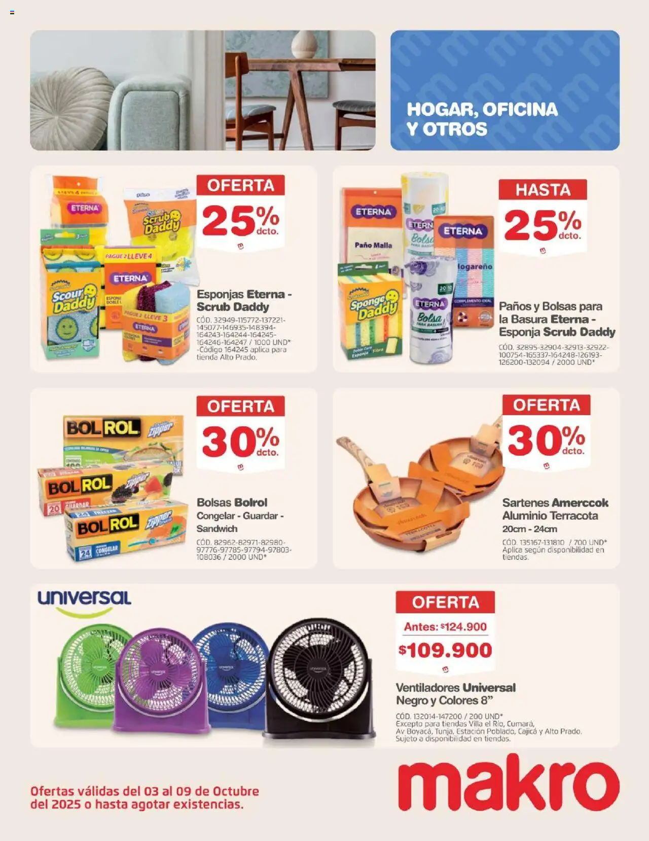 Makro revista - valida desde el 03.10.2025 | Página: 26 | Productos: Bolso, Esponja, Bolsa