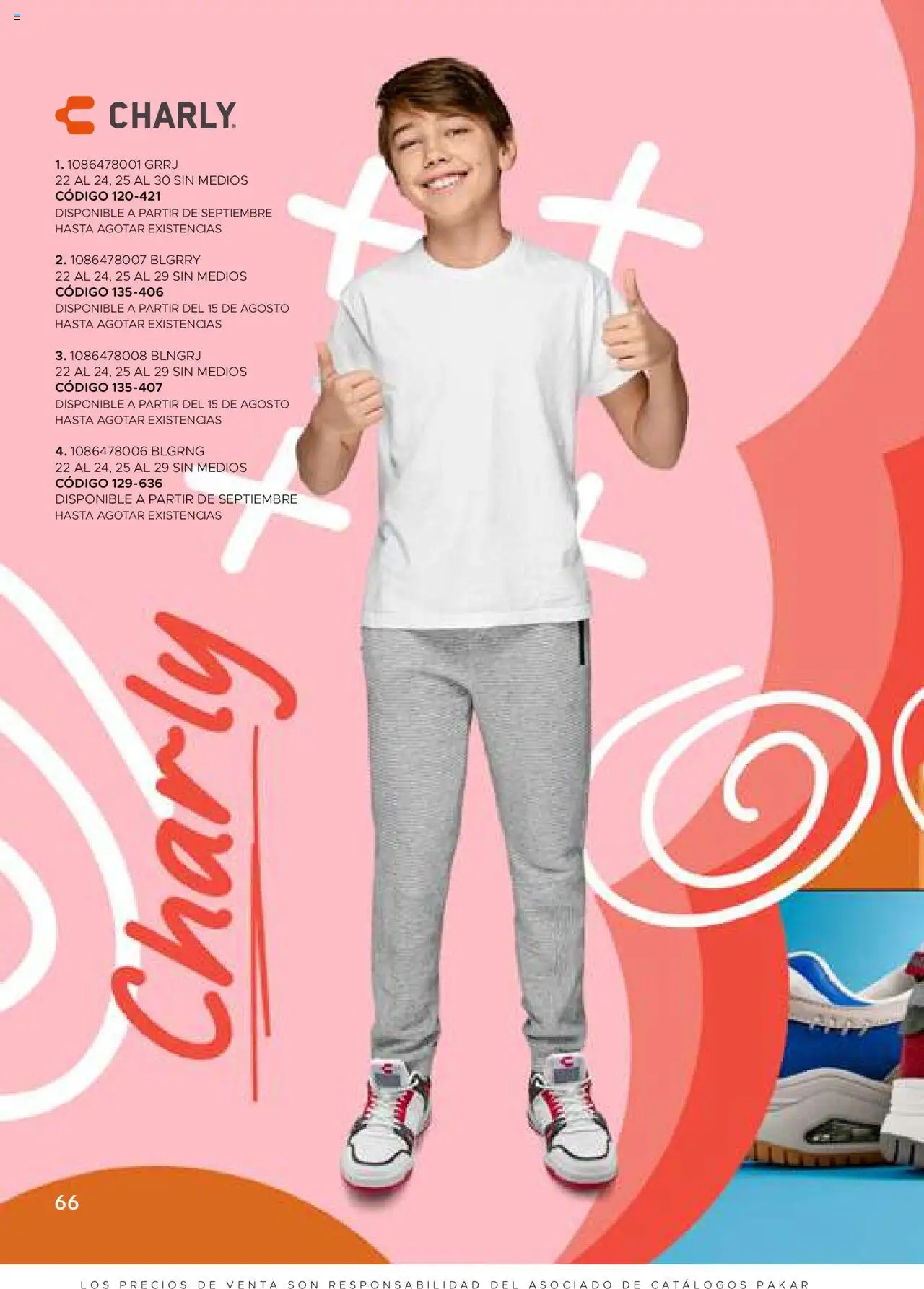 Nuevas ofertas de SC Pakar válidas en toda la República Mexicana desde el 24.07.2025. ¡Encuentra las mejores ofertas en SC Pakar - Catálogo Junior otoño / invierno! | Página: 66