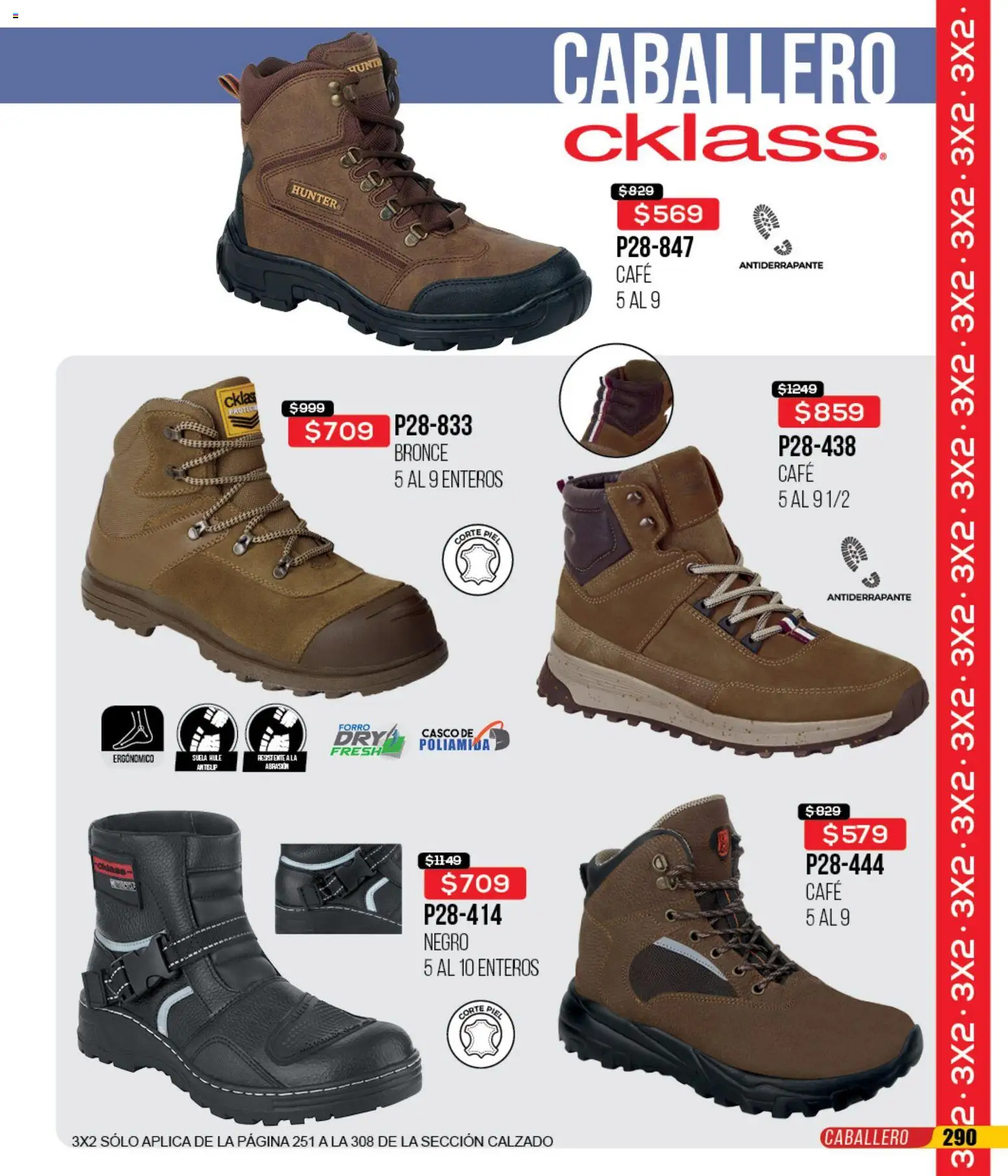 Nuevas ofertas de Cklass válidas en toda la República Mexicana desde el 12.01.2026. ¡Encuentra las mejores ofertas en Cklass catálogo Mega Ofertas Calzado! | Página: 291 | Productos: Café