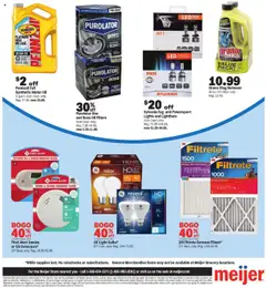 Meijer More Deals Across the Store - valid from 10.09.2025 | Page: 10 | Products: Fusion, Oil, Alarm, Fan