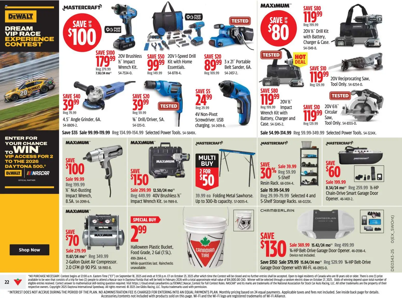 Canadian Tire flyer valid from 16.10.2025 | Page: 22 | Products: Belt