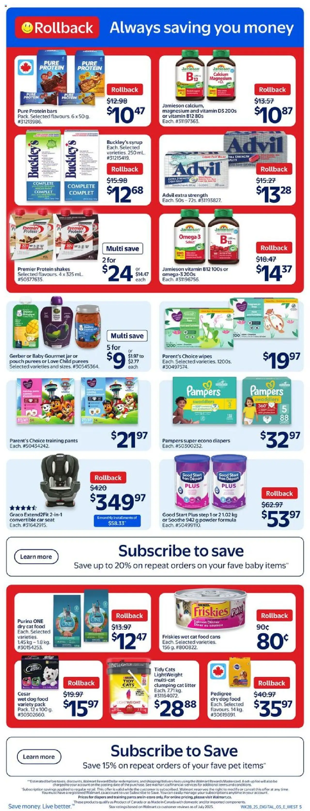 Walmart flyer valid from 07.08.2025 | Page: 9