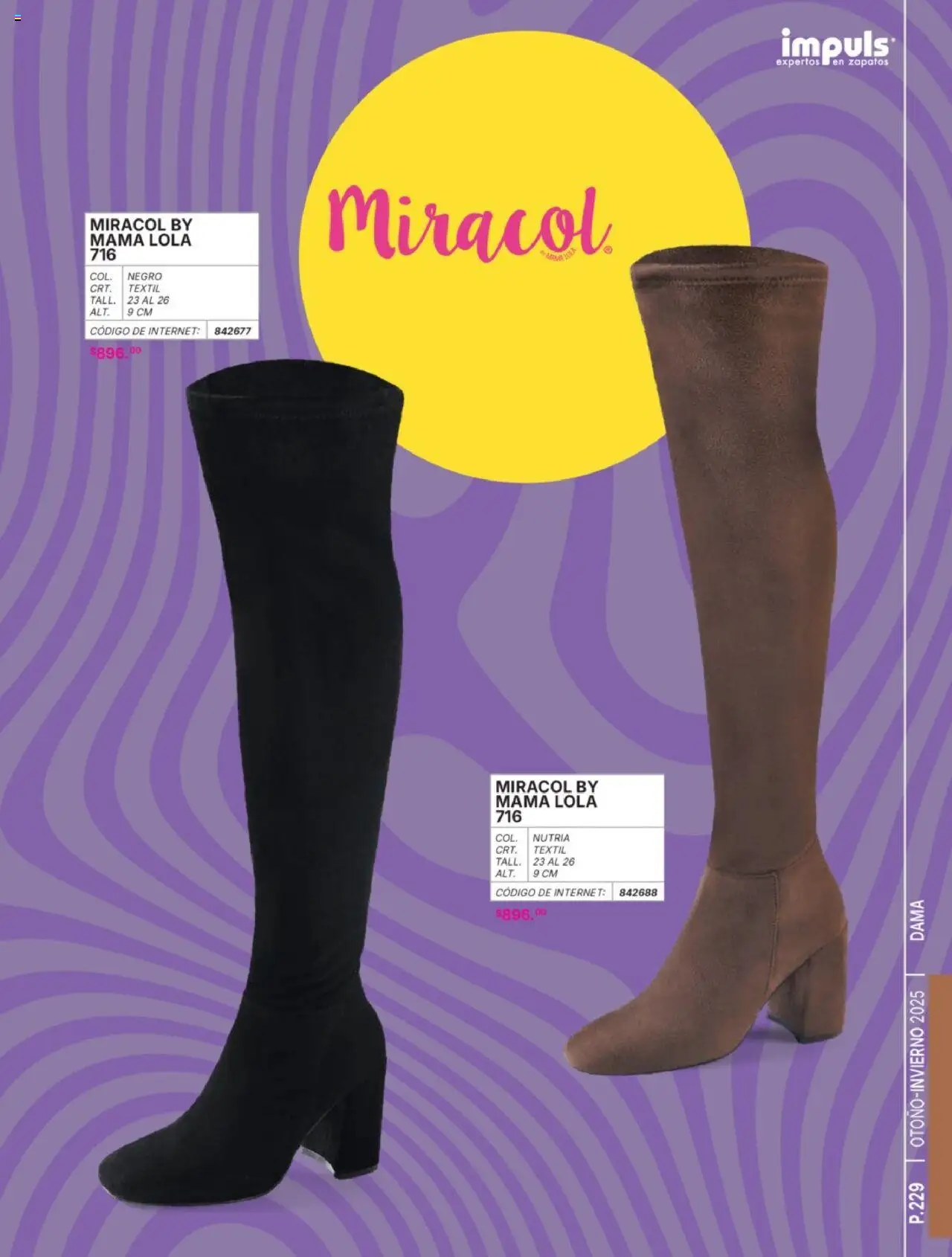 Nuevas ofertas de Impuls válidas en toda la República Mexicana desde el 07.07.2025. ¡Encuentra las mejores ofertas en Impuls catálogo Dama Otoño-Invierno 2025! | Página: 231 | Productos: Zapatos