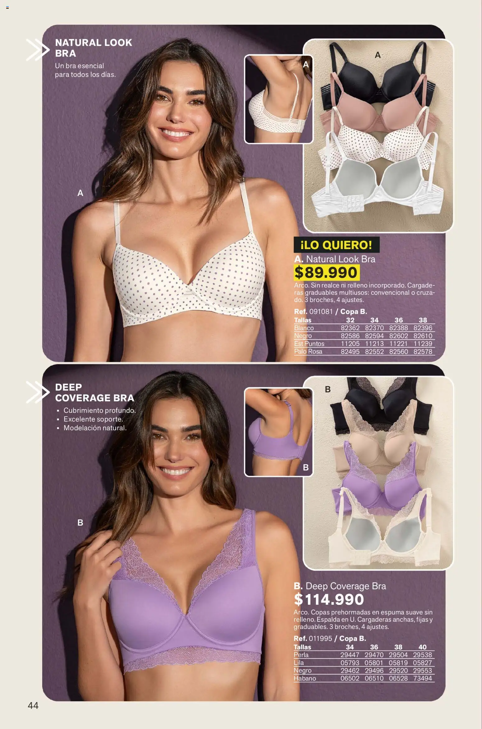 Leonisa revista - valida desde el 15.01.2026 | Página: 44 | Productos: Espuma