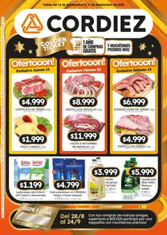 Vista previa Cordiez - Ofertas válido desde el 11.09.2025