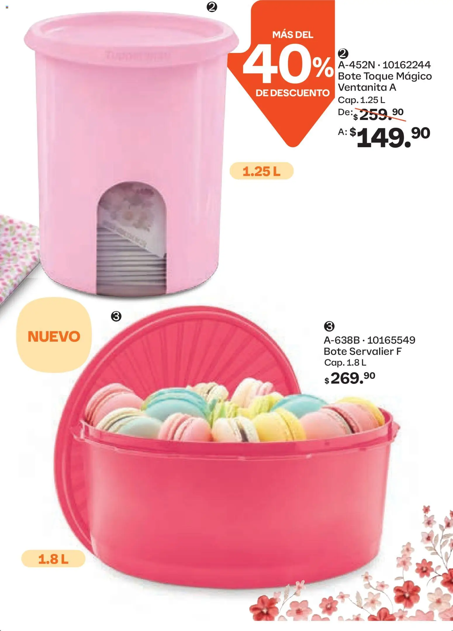 Nuevas ofertas de Tupperware válidas en toda la República Mexicana desde el 23.03.2026. ¡Encuentra las mejores ofertas en Tupperware catálogo! | Página: 33