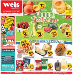 Preview of Weis weekly ads valid from 17.07.2025