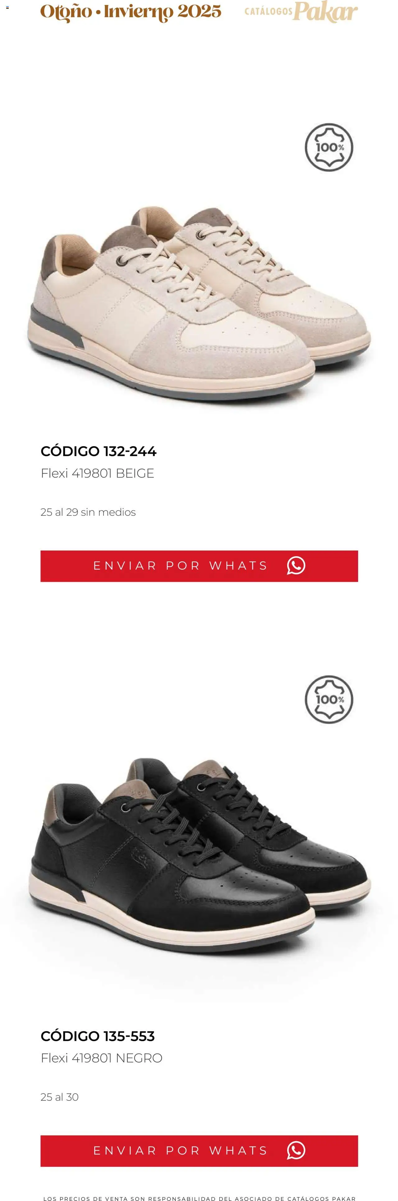 Nuevas ofertas de SC Pakar válidas en toda la República Mexicana desde el 10.10.2025. ¡Encuentra las mejores ofertas en SC Pakar - Catálogo Flexi otoño / invierno! | Página: 263