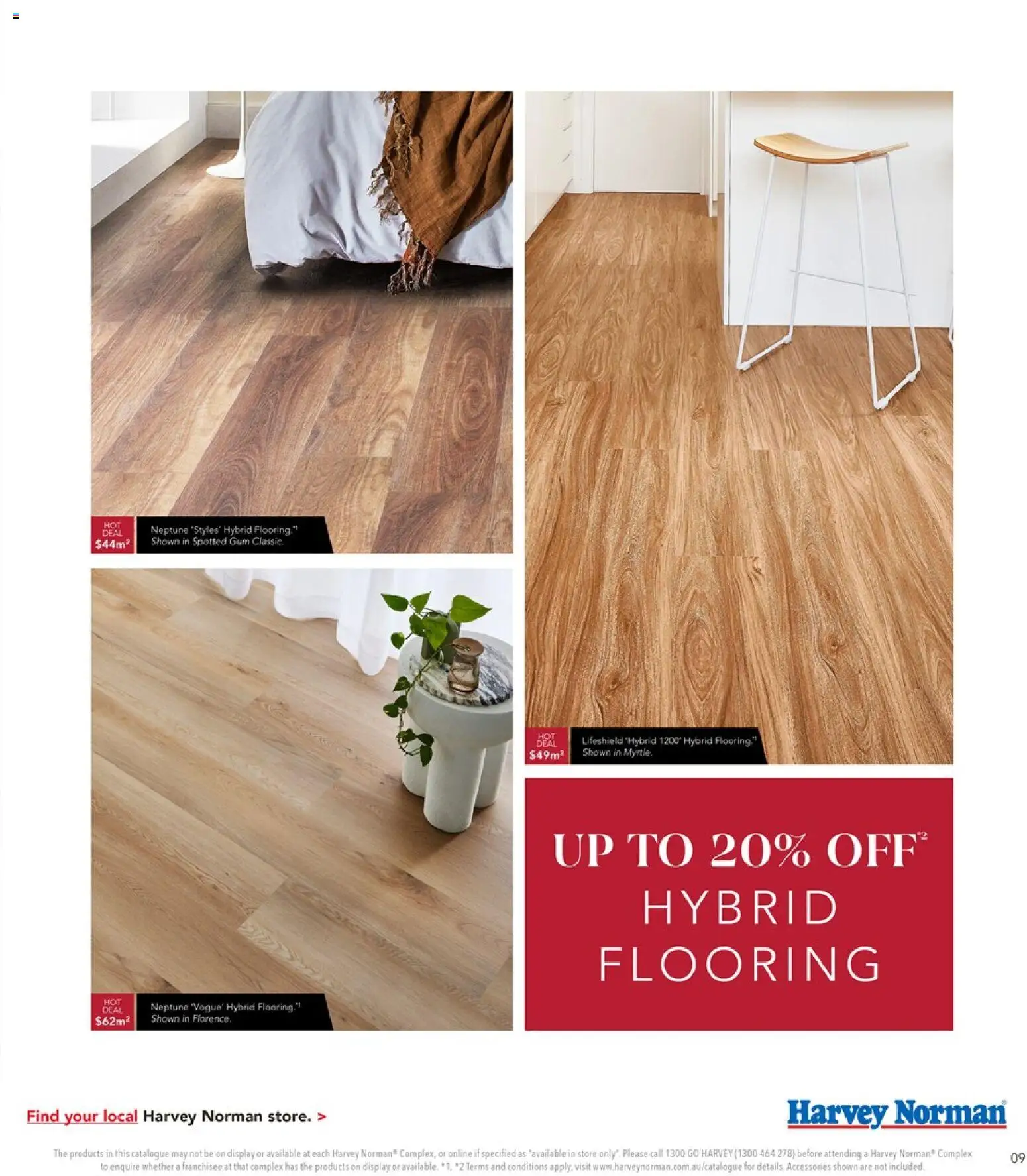 Harvey Norman catalogue - valid from 09.04.2026 | Page: 9 | Products: Gum, Flooring, Accessories