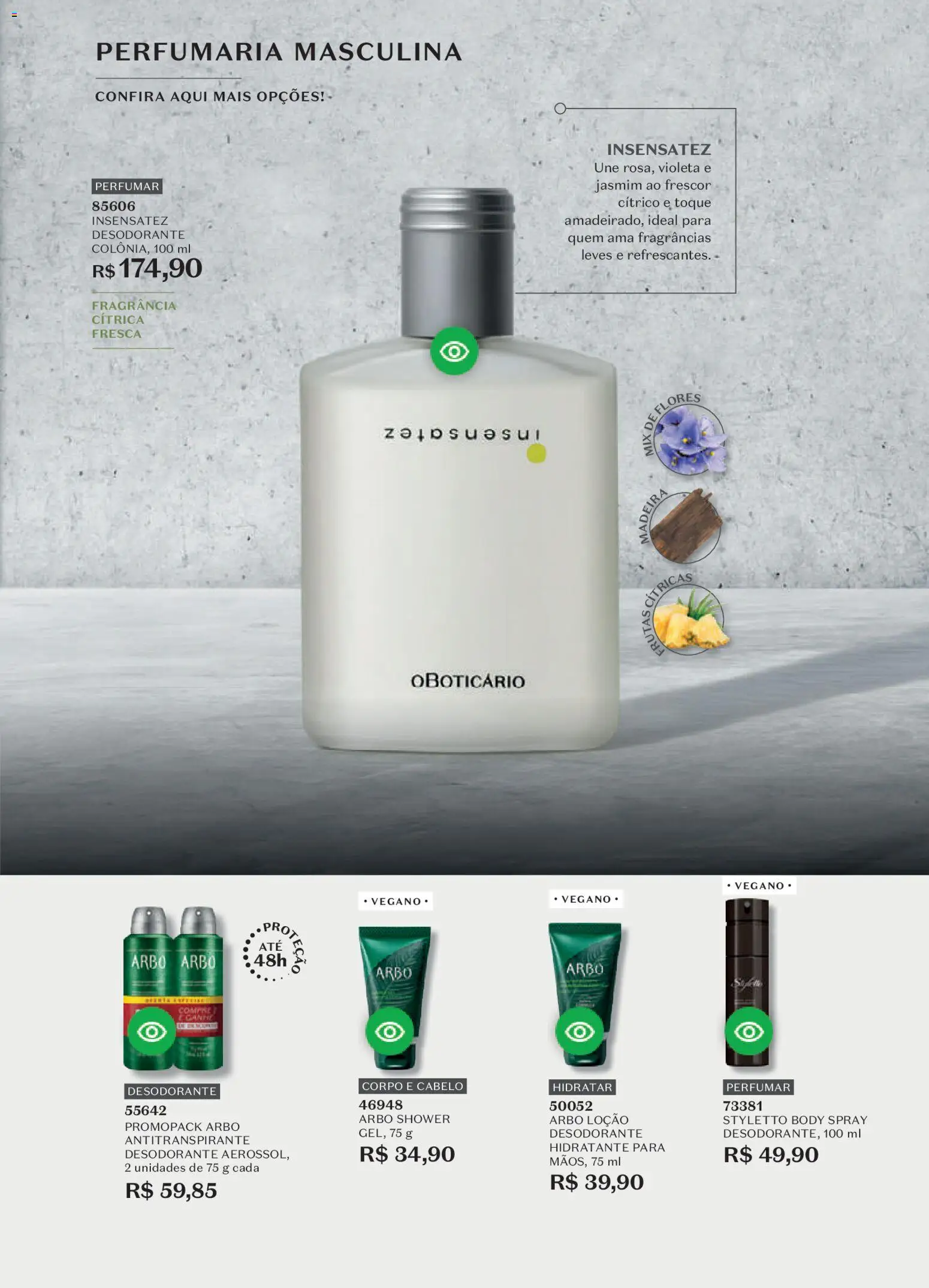 O Boticário Folheto - válido de 23.03.2026 | Página: 113 | Produtos: Fragrância, Desodorante, Flores, Body